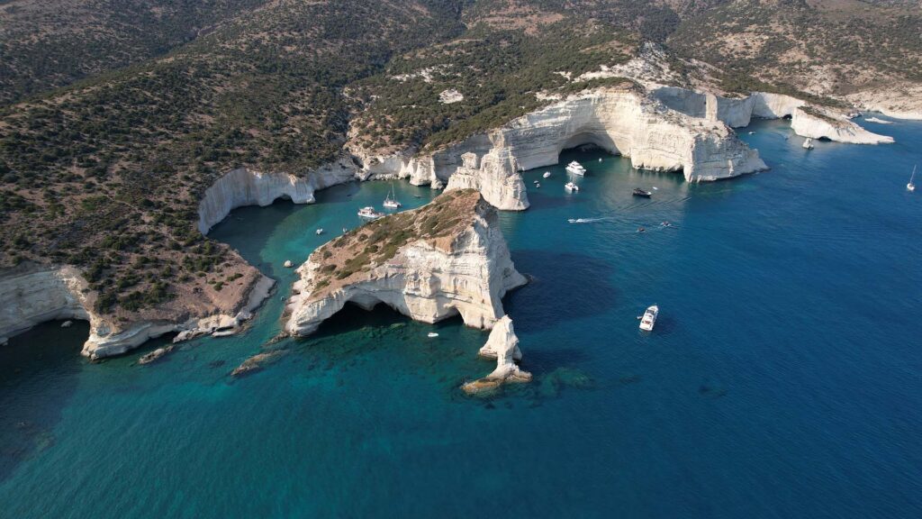 Milos Miles Car Rentals panoramic milos picture