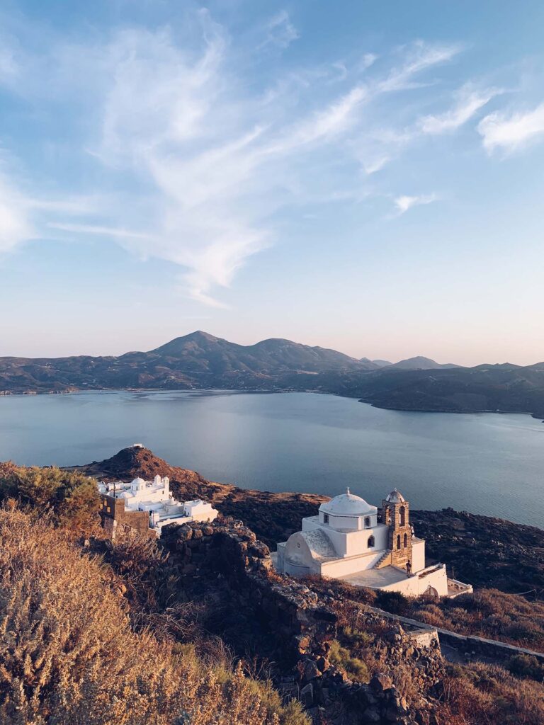 Milos Miles Car Rental picture of plaka village church